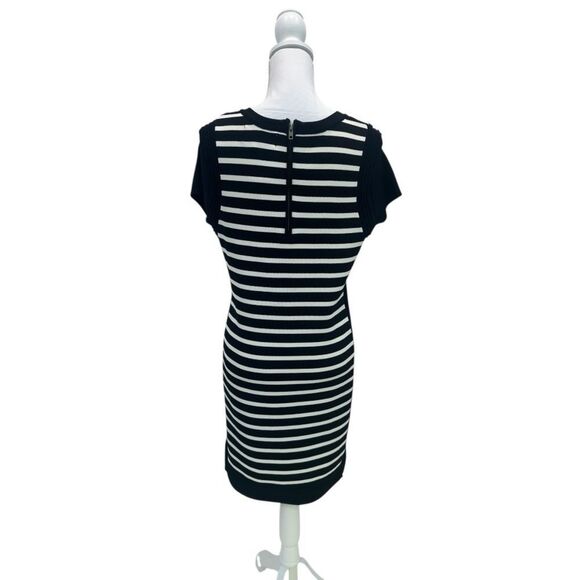 Philosophy Black and White Striped Sweater Dress Size Large NWT - Picture 6 of 8